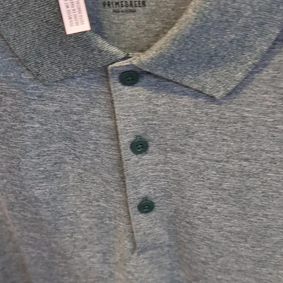 Adidas Performance PrimeGreen Golf Polo Shirt - Picture 6 of 9